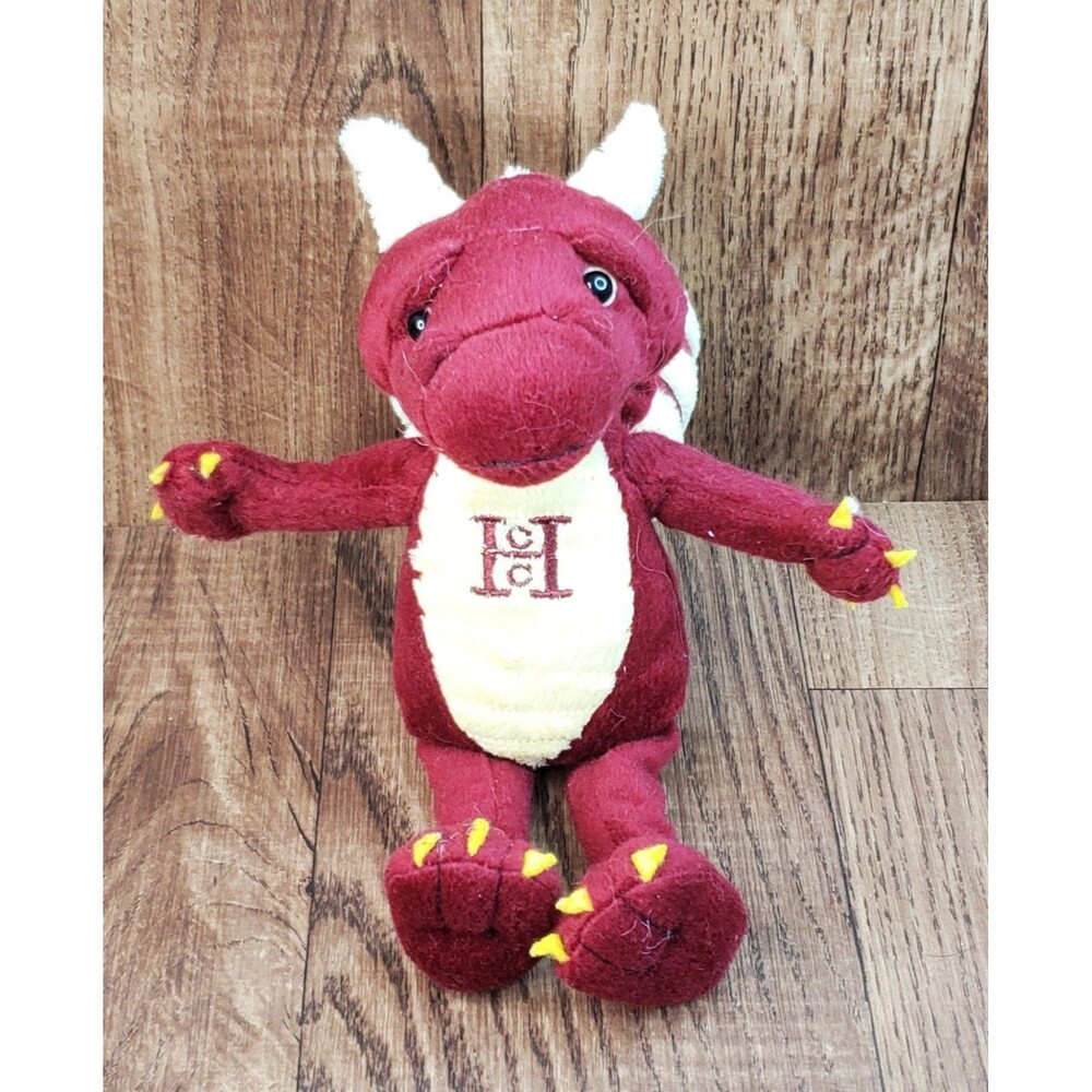 Howard Community College Dragon Red Yellow 9" Plush